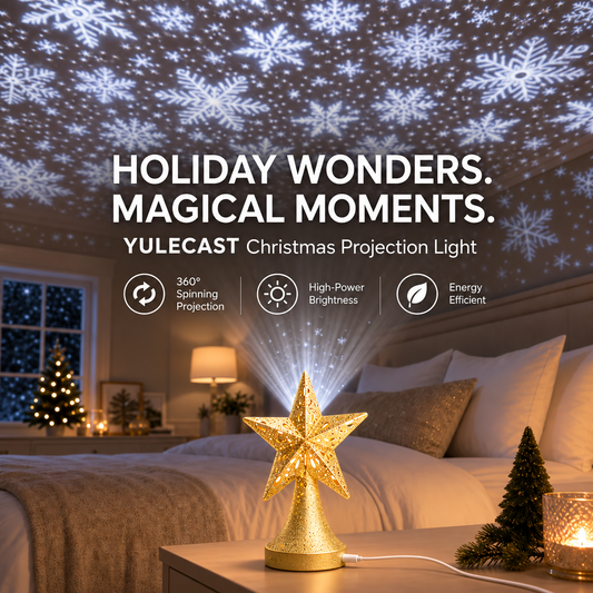 Yulecast™ - Star Ornament Projector