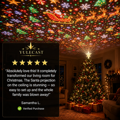 Yulecast™ - Star Ornament Projector
